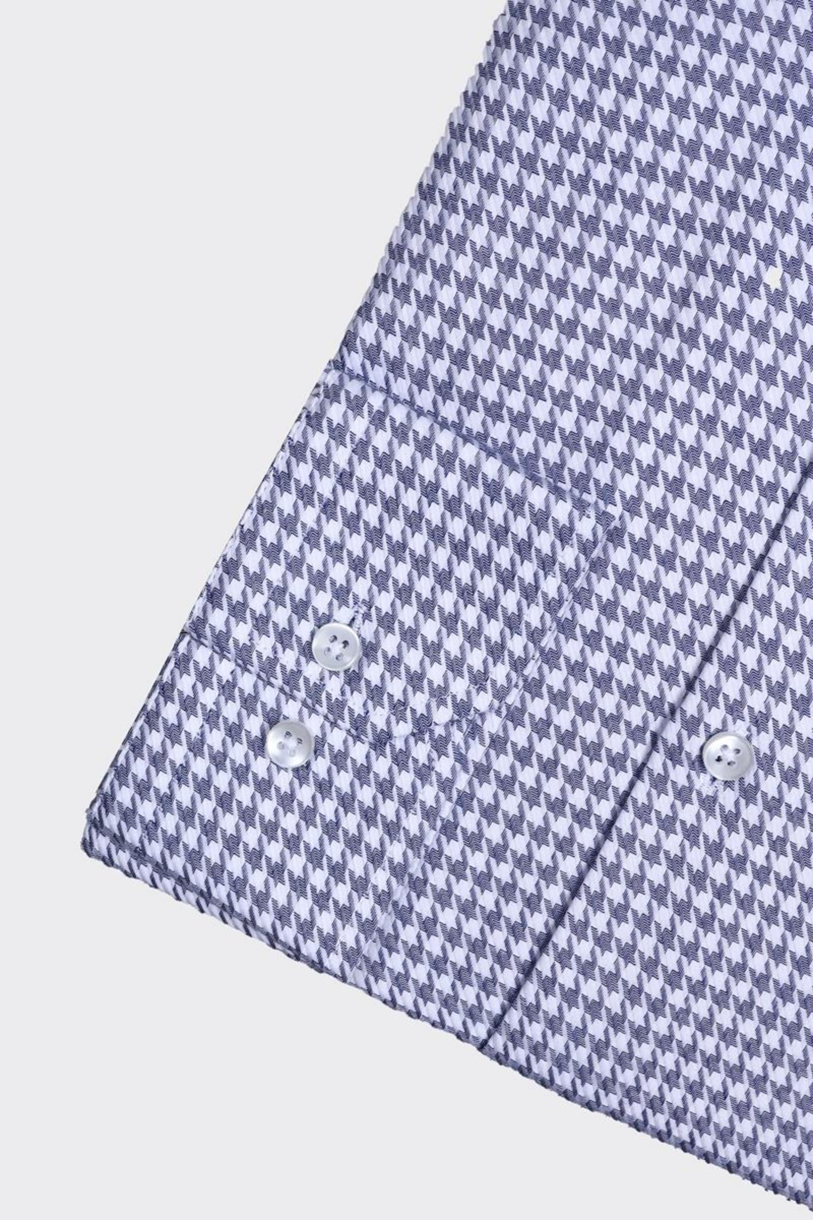 İtalyan Yaka Erkek Gömlek-KAX4057S