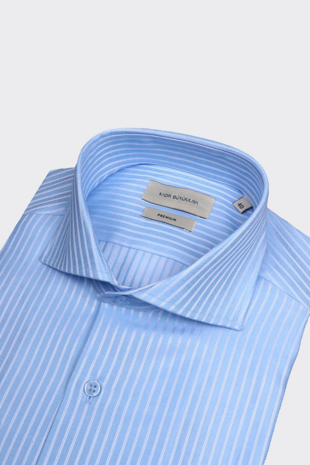Erkek İtalyan Yaka Gömlek-KAX4107S