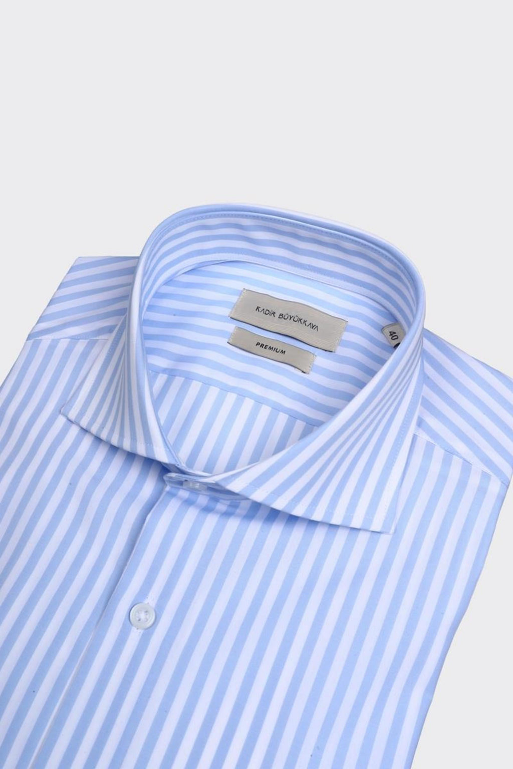 Erkek İtalyan Yaka Gömlek-KAX4102S