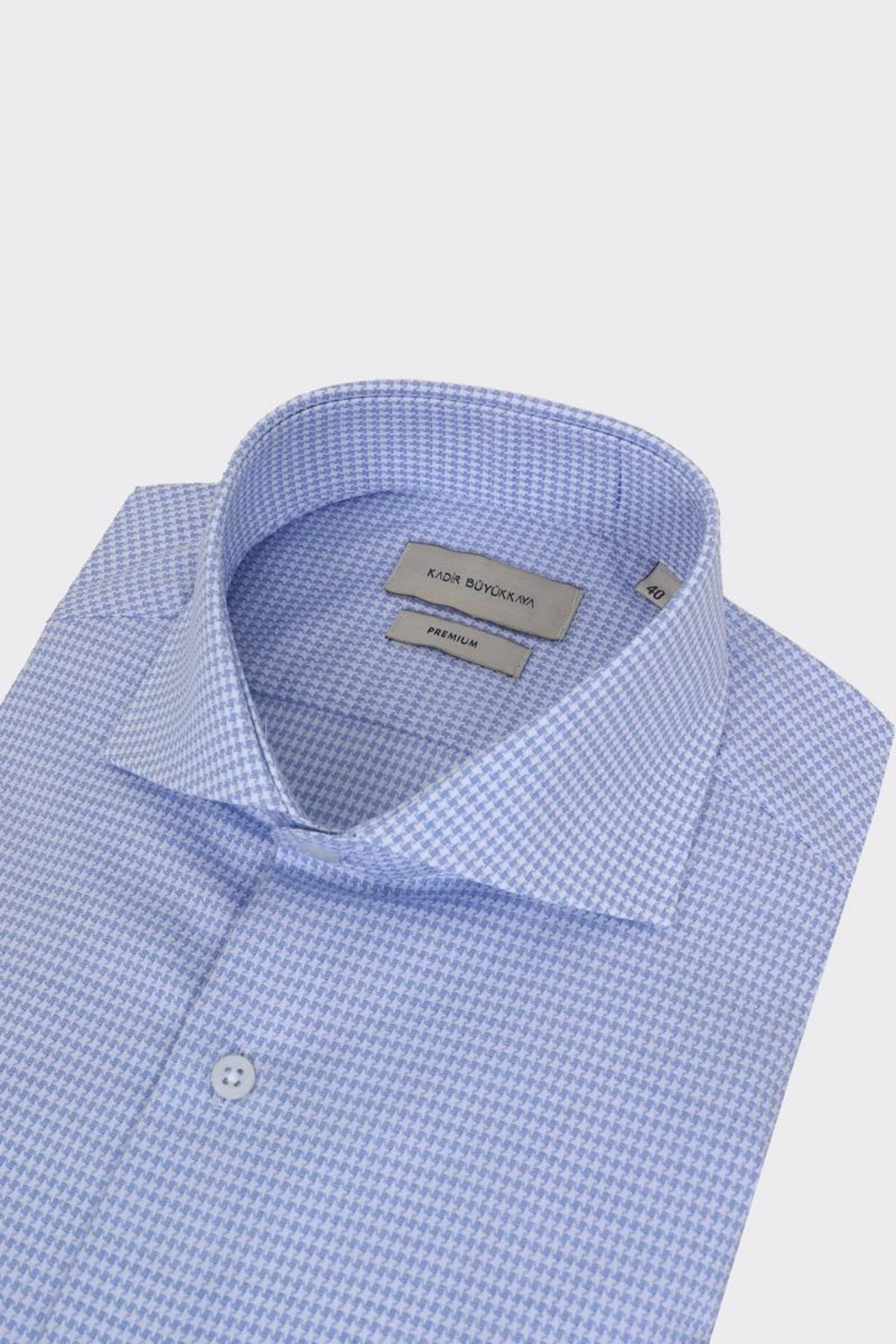 Erkek İtalyan Yaka Gömlek-KAX4108S
