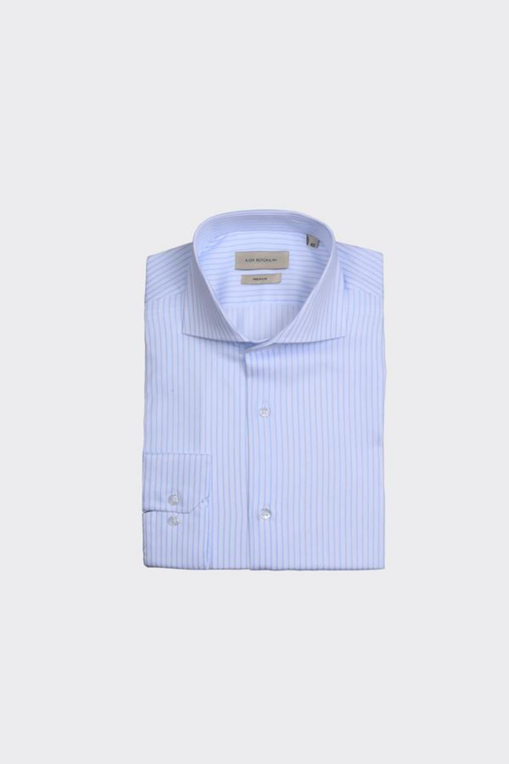 Erkek İtalyan Yaka Gömlek-KAX4118S