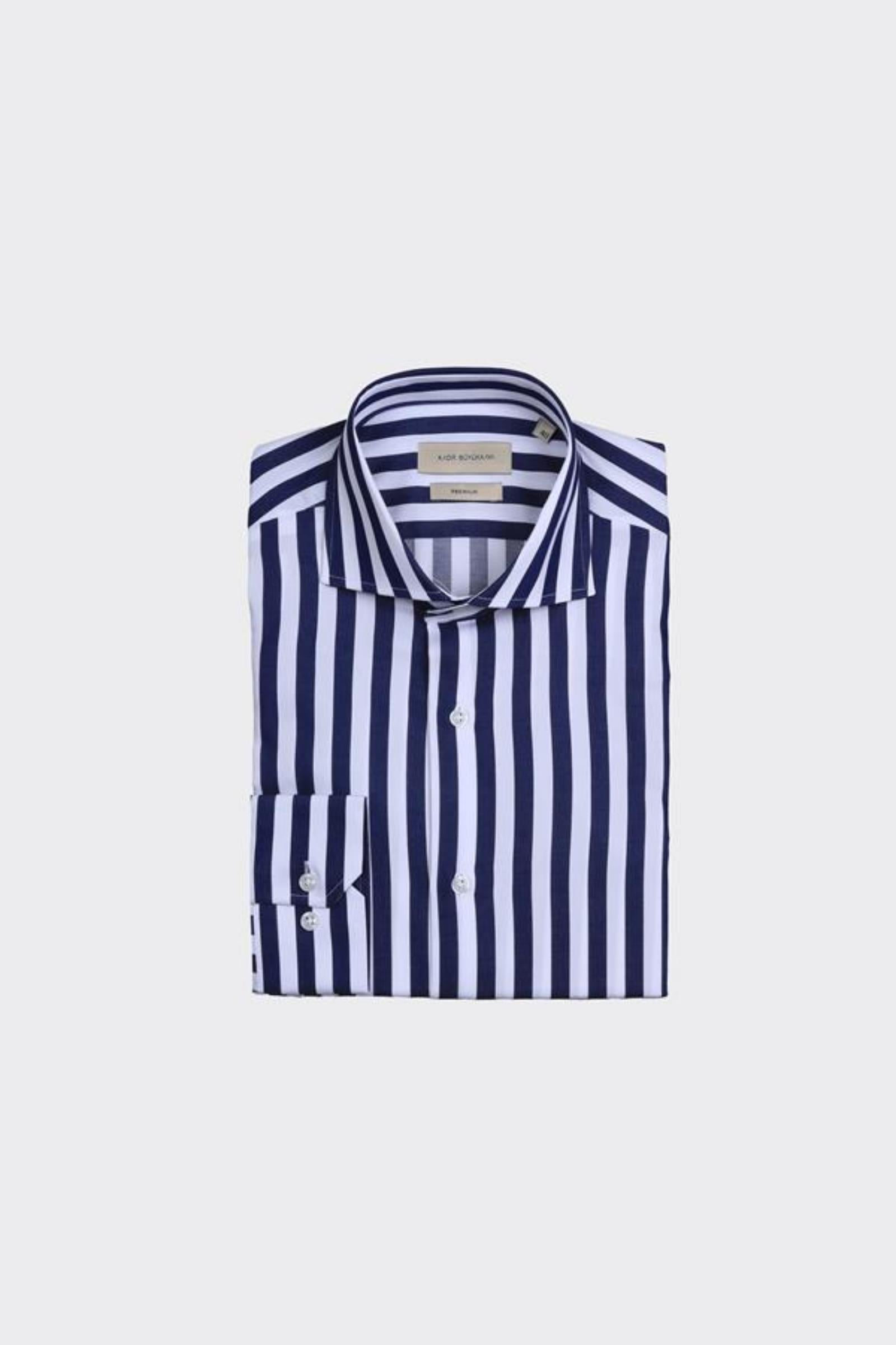 Erkek İtalyan Yaka Gömlek-KAX4113S