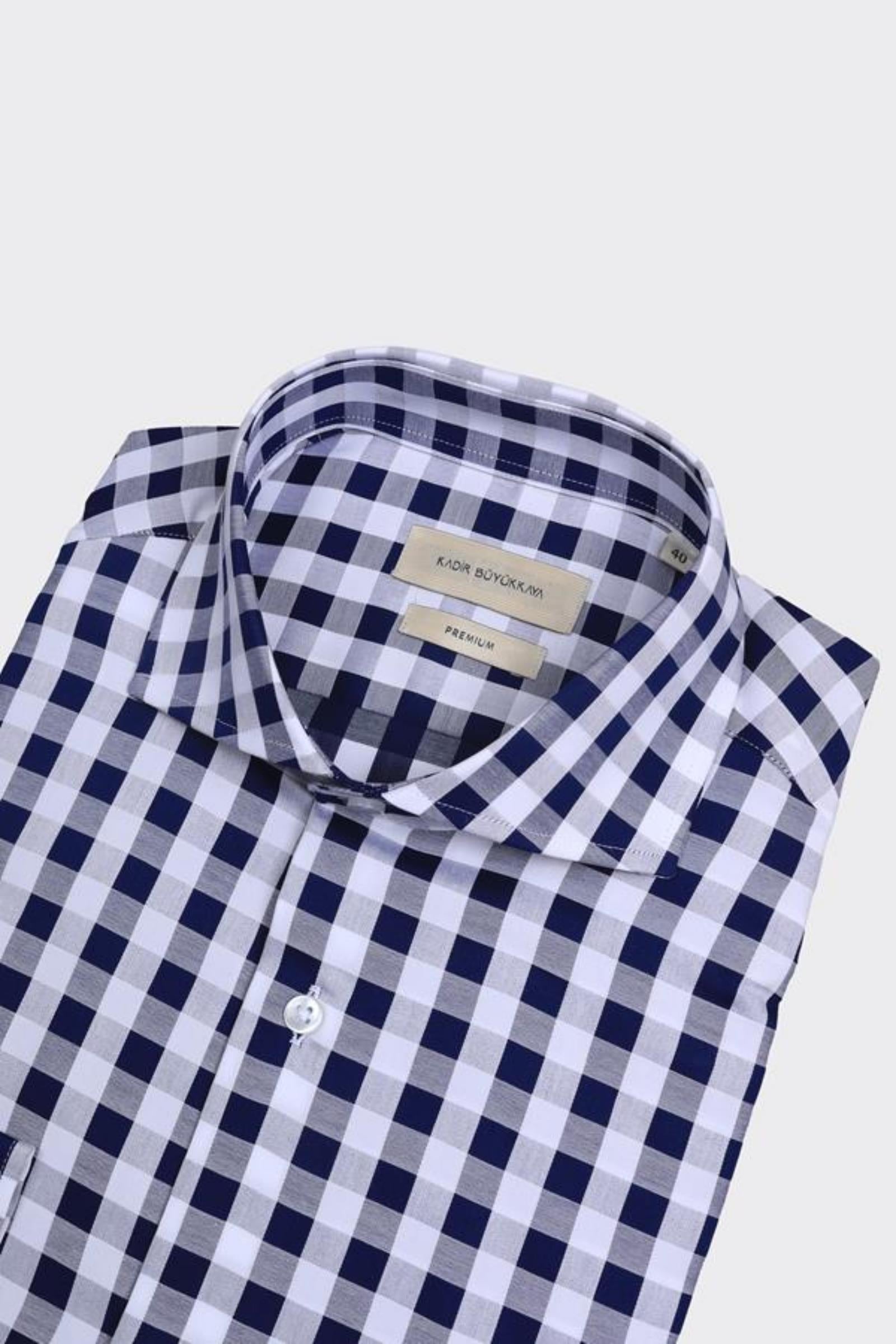 İtalyan Yaka Gömlek Out-KAX4112S