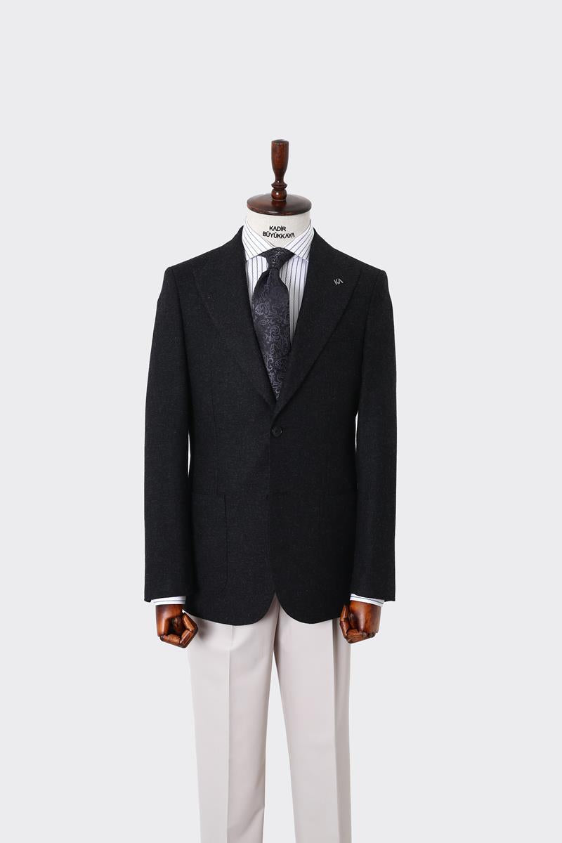Kaliteli Modern Kesim Erkek Ceket-KAW5090W