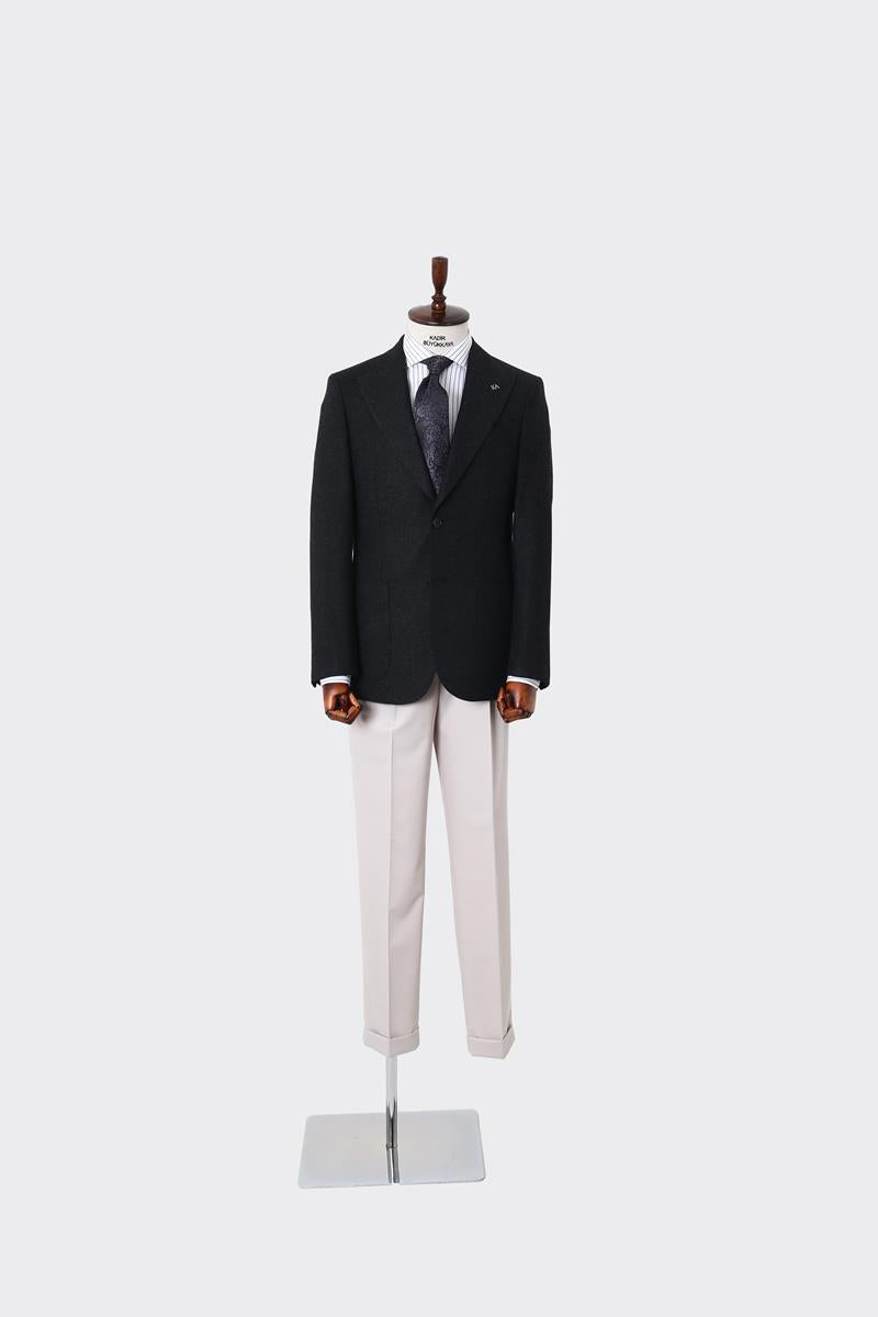 Kaliteli Modern Kesim Erkek Ceket-KAW5090W