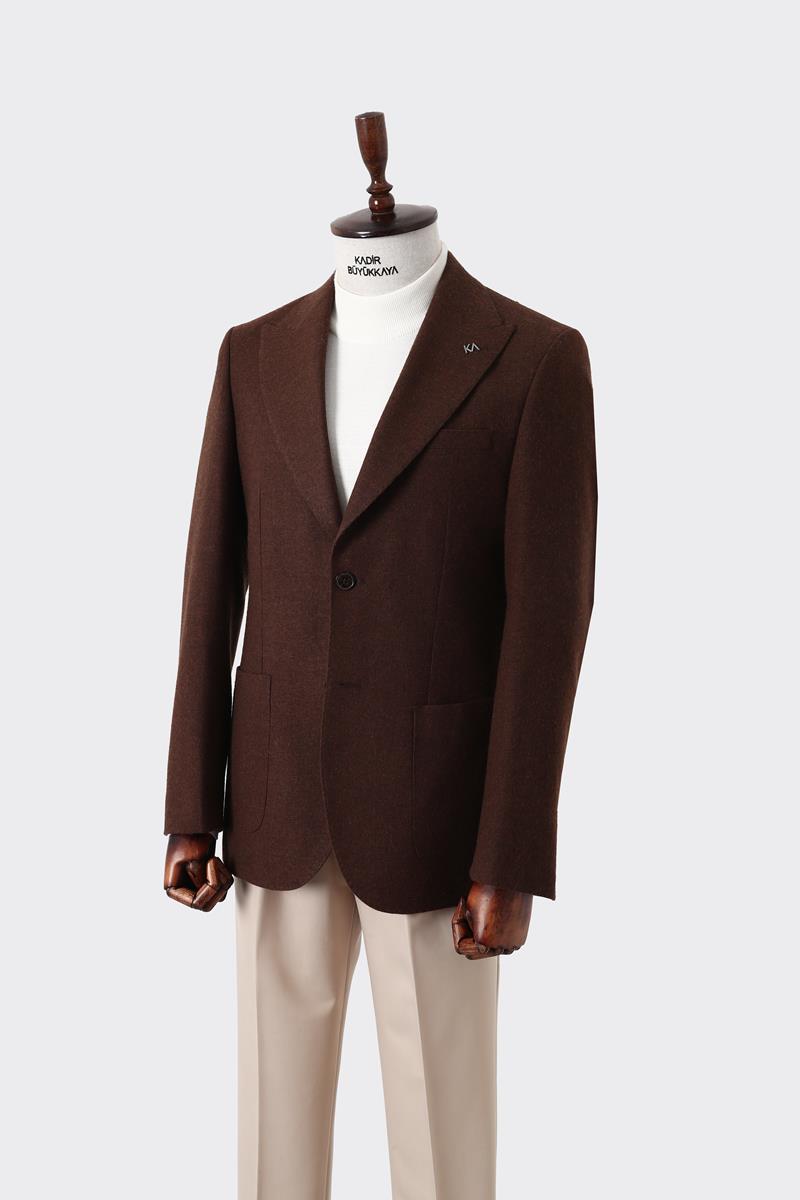Kaliteli Modern Kesim Erkek Ceket-KAW5090W