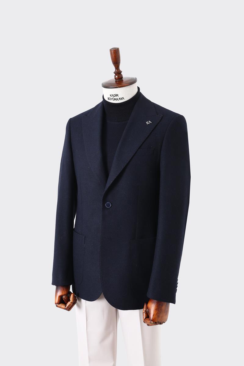 Kaliteli Modern Kesim Erkek Ceket-KAW5090W