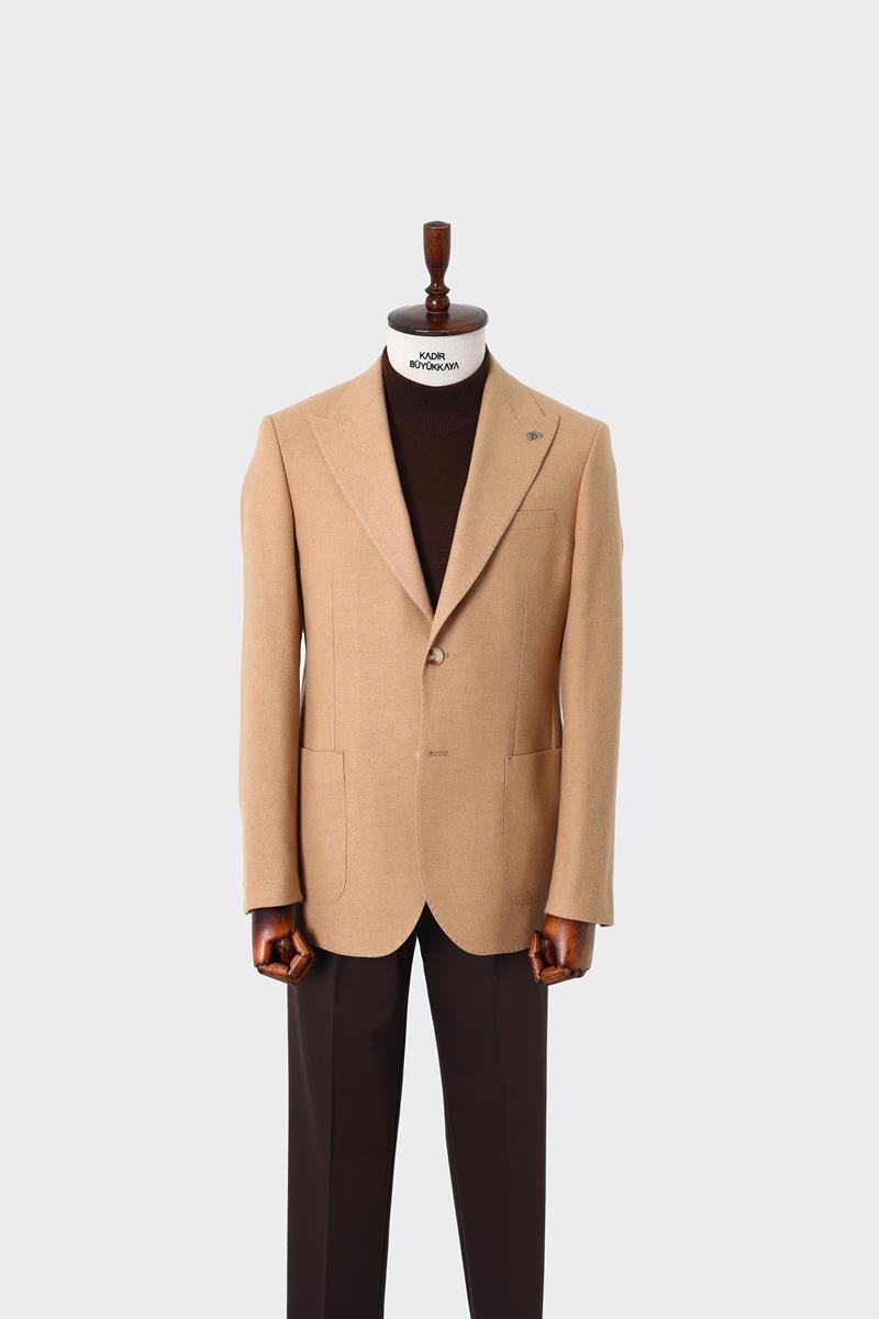 Kaliteli Modern Kesim Erkek Ceket-KAW5090W