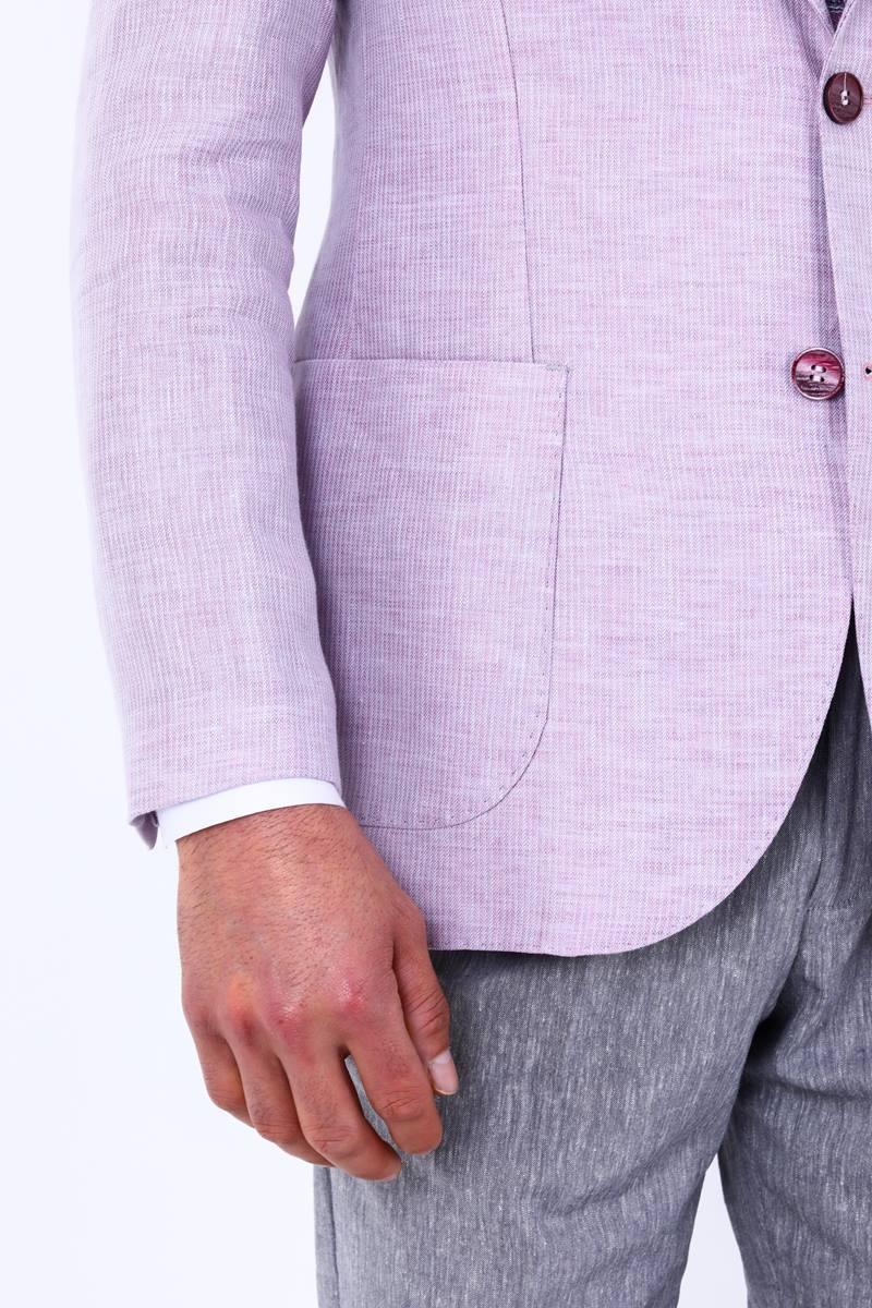 Erkek Slim Fit Kaliteli Ceket-KAV5038W