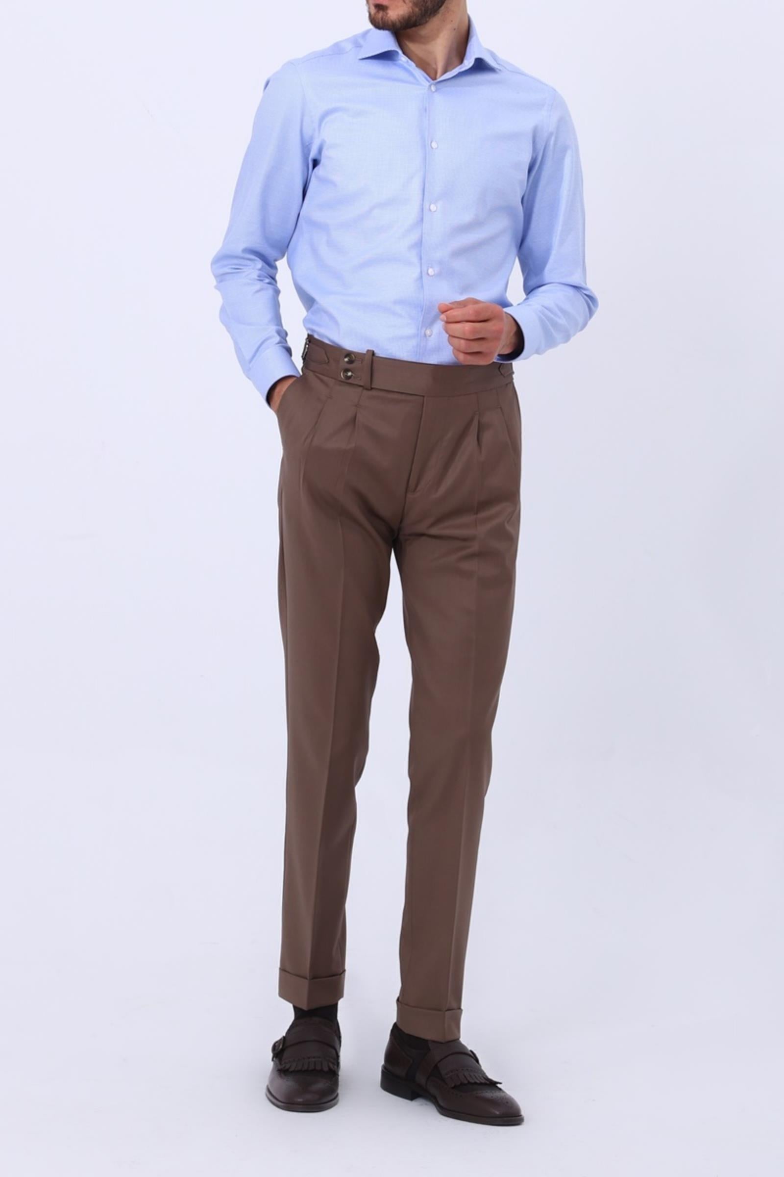 Kaliteli Kumaş Erkek Kruvaze Ceket-KAV5223W