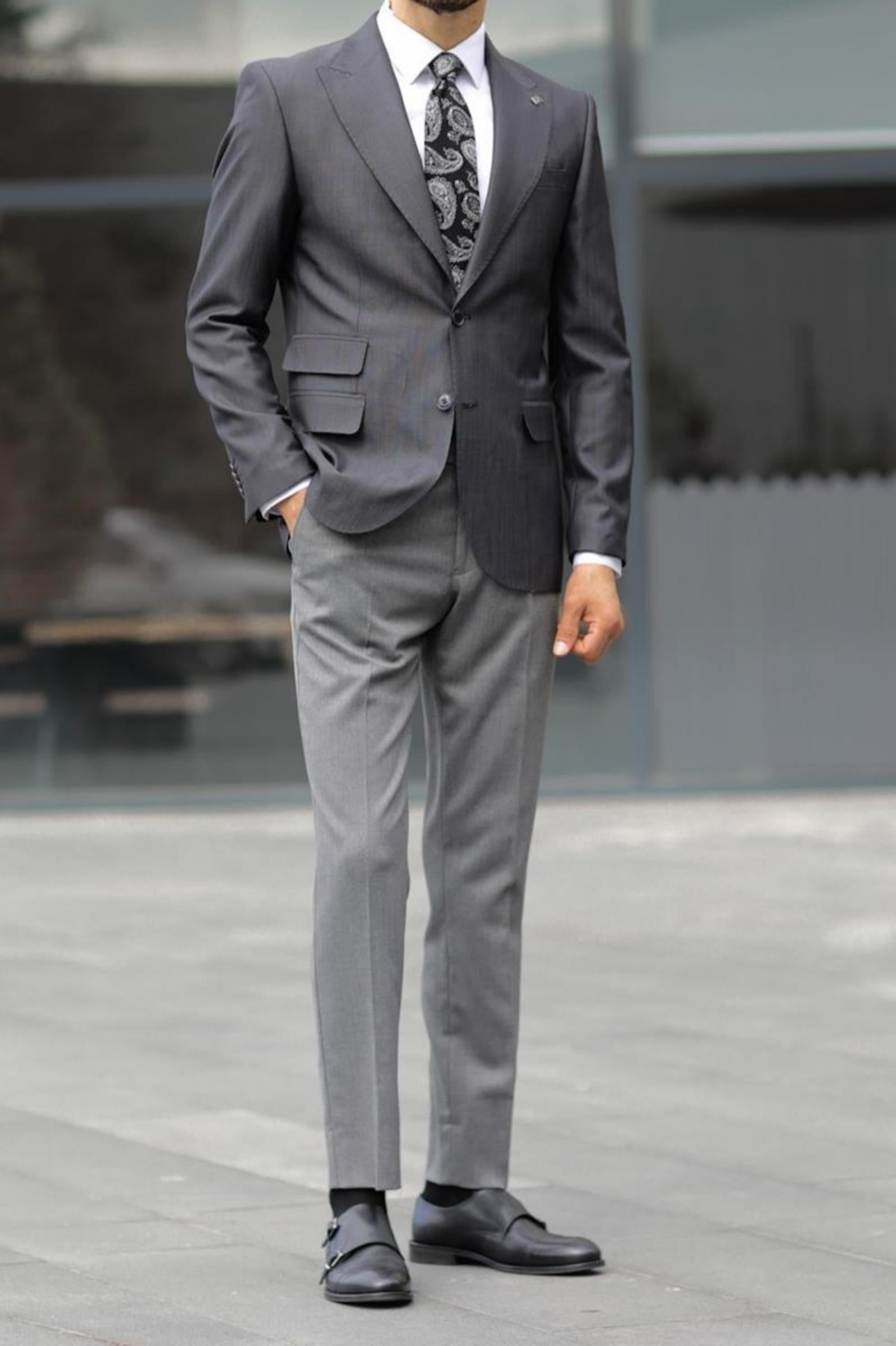 Slim Fit Erkek Kaliteli ve Modern Ceket-KAV5025W