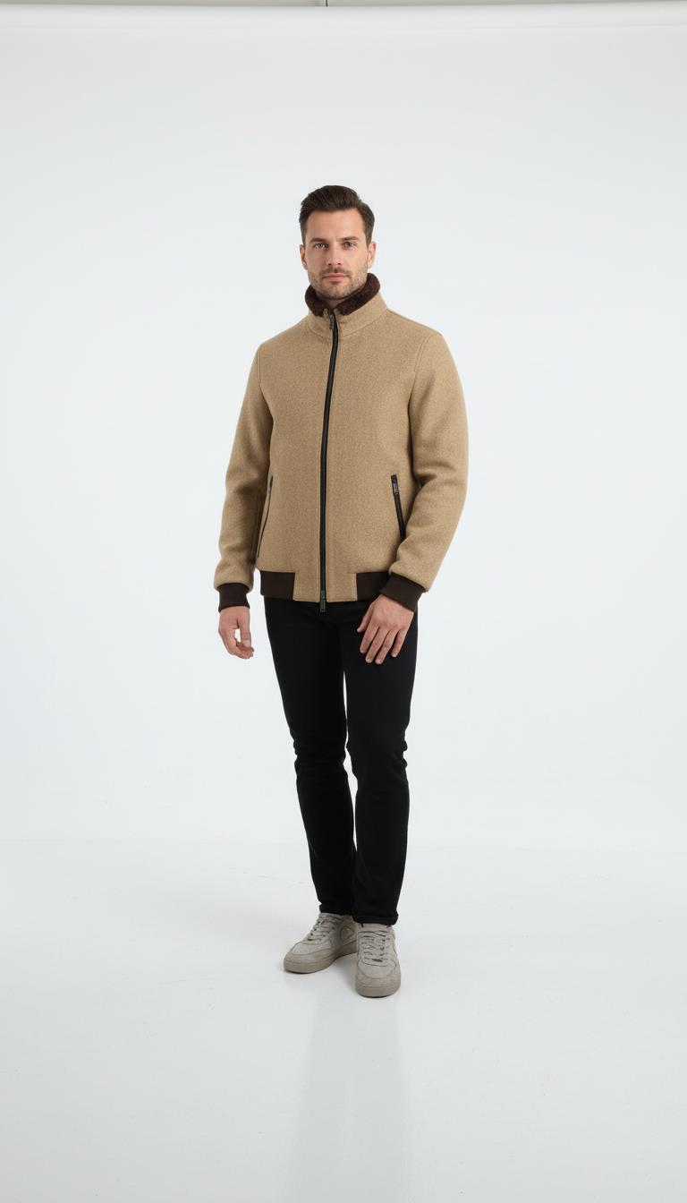 Kaşe Mont Out-KAW9150W