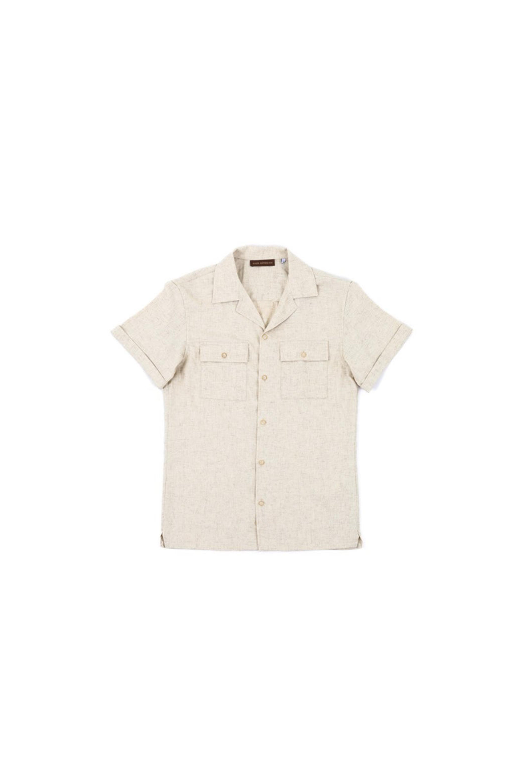 Rahat ve Şık Casual Slim Fit Keten Erkek Gömlek-GKV4127S