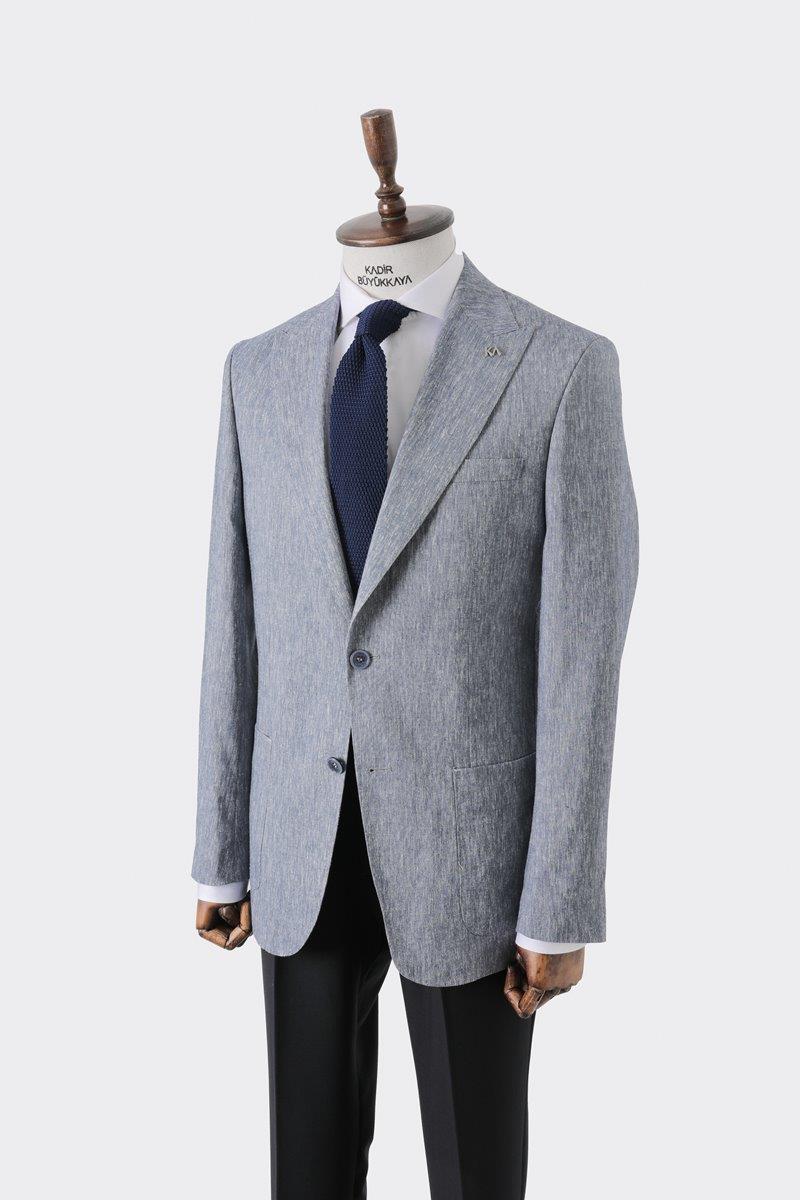 Kırlangıç Yaka Erkek Ceket-KAW5074S
