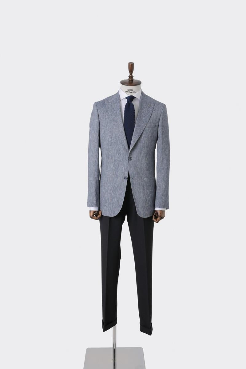 Kırlangıç Yaka Erkek Ceket-KAW5074S