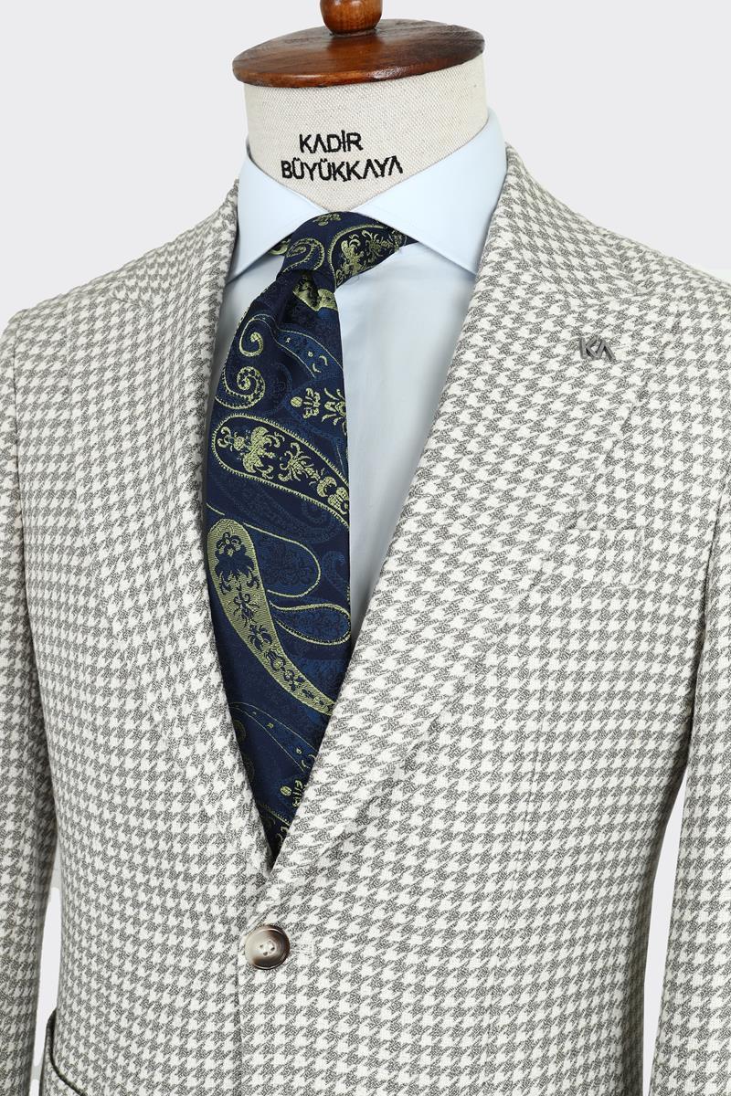 Kırlangıç Yaka Erkek Ceket-KAX5105S