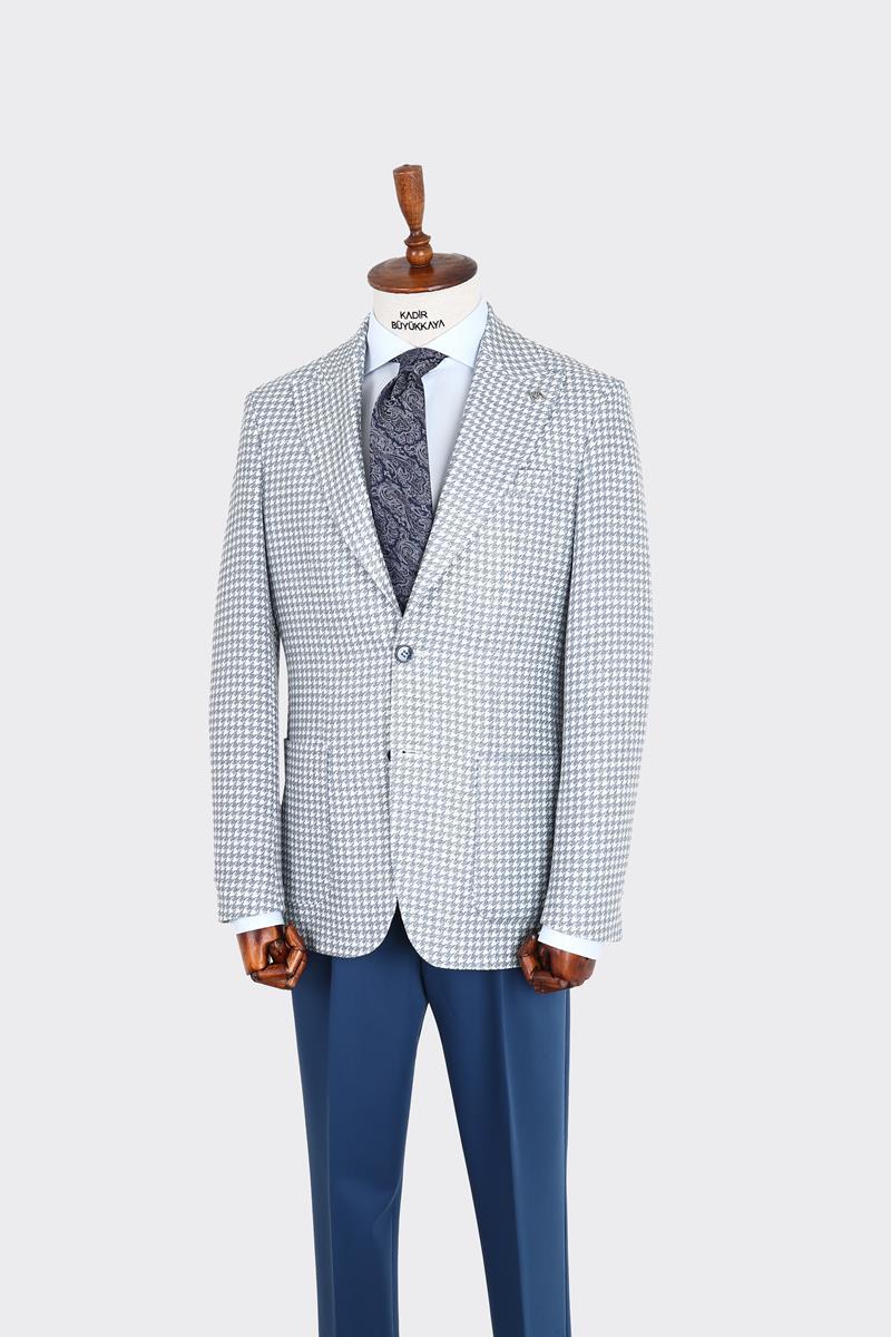 Kırlangıç Yaka Erkek Ceket-KAX5105S