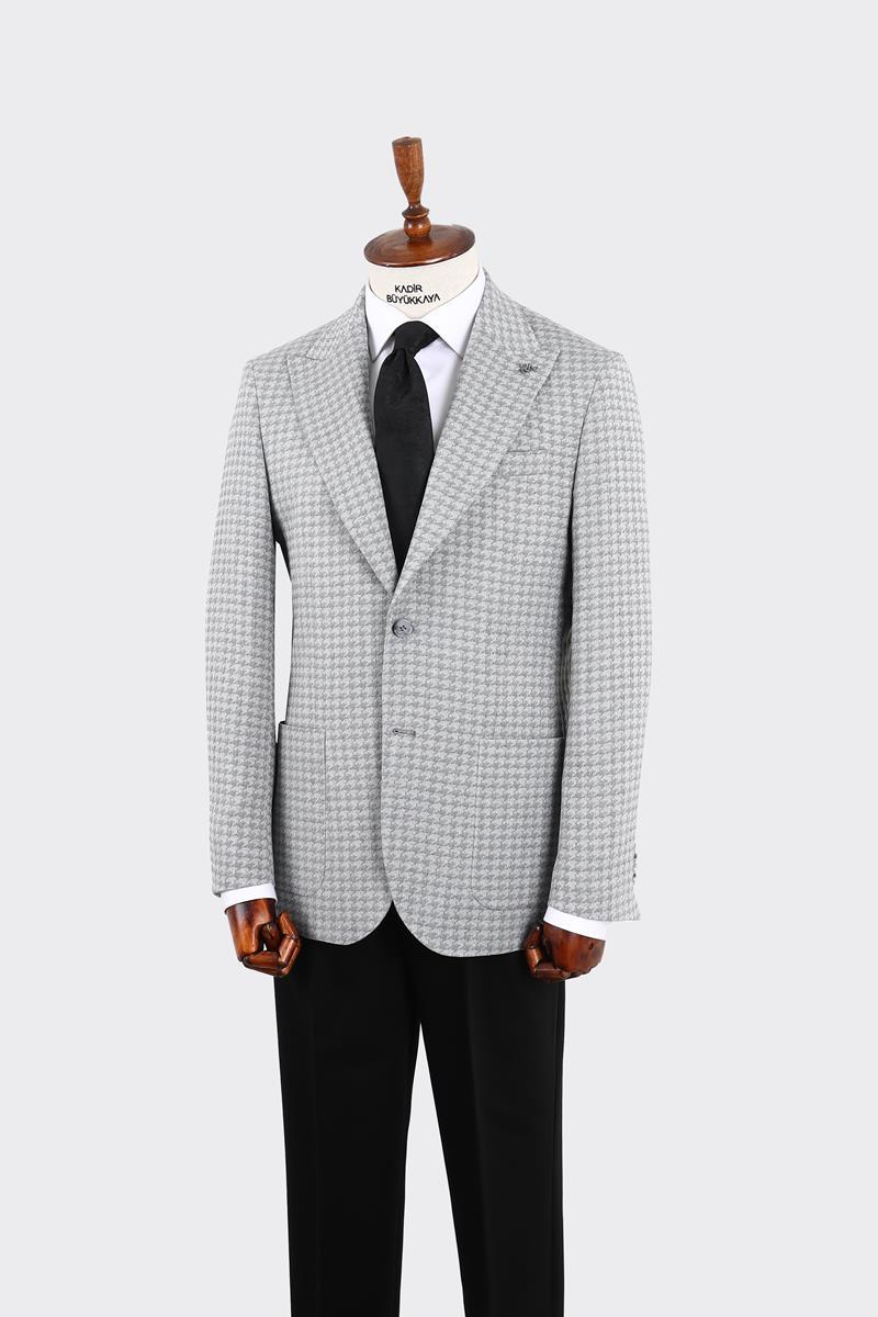 Kırlangıç Yaka Erkek Ceket-KAX5110S
