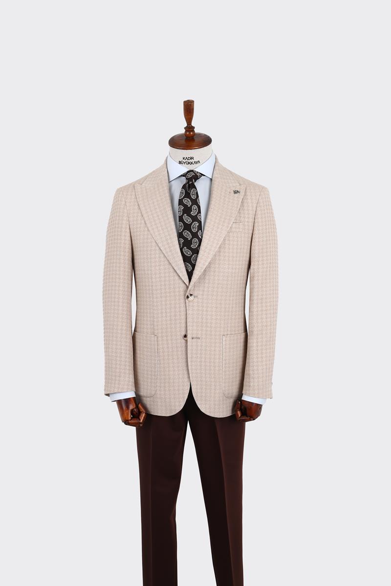 Kırlangıç Yaka Erkek Ceket-KAX5110S