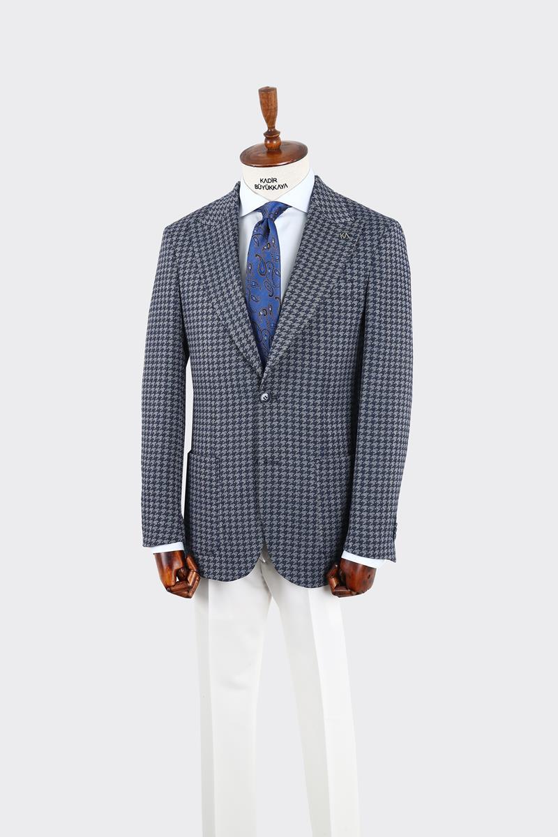 Kırlangıç Yaka Erkek Ceket-KAX5110S