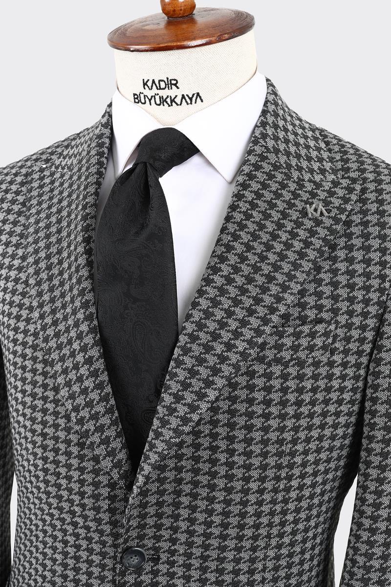 Kırlangıç Yaka Erkek Ceket-KAX5110S