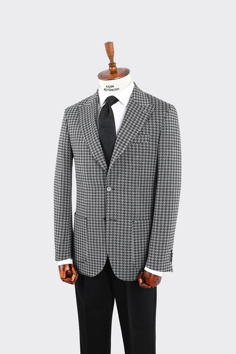 Kırlangıç Yaka Erkek Ceket-KAX5110S