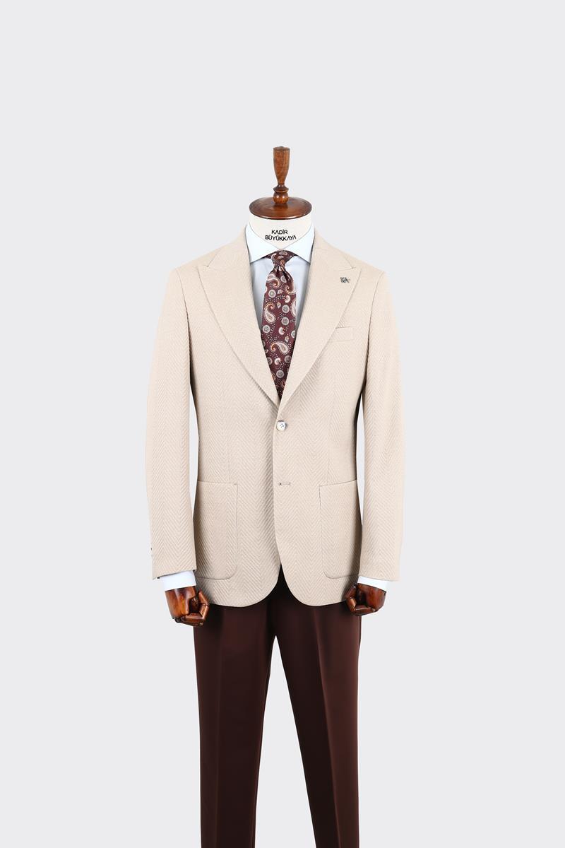 Kırlangıç Yaka Erkek Ceket-KAX5111S