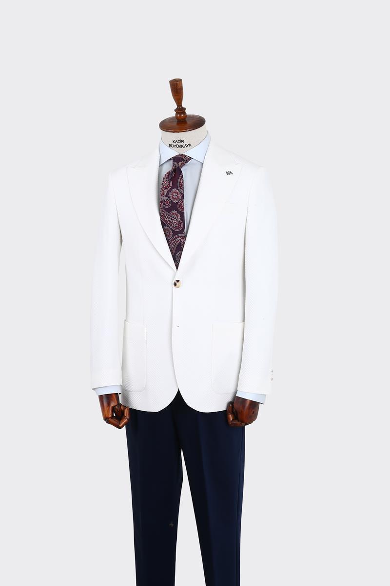 Kırlangıç Yaka Erkek Ceket-KAX5111S