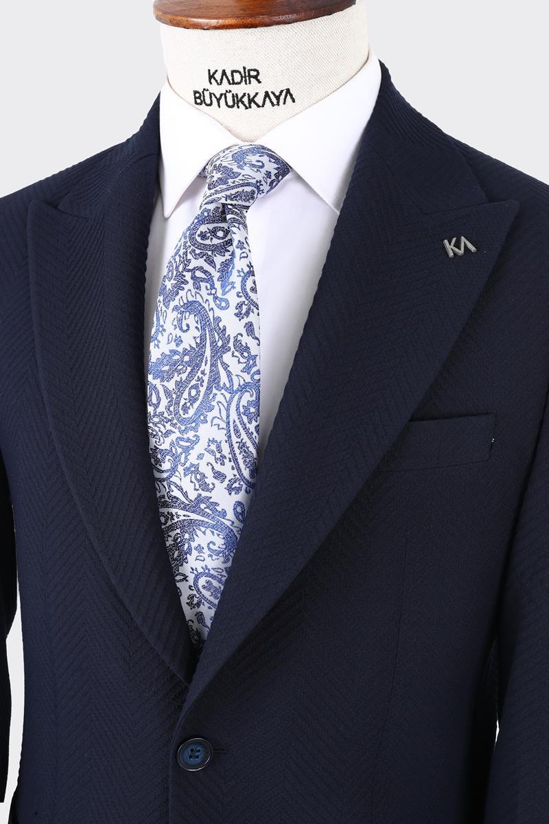 Kırlangıç Yaka Erkek Ceket-KAX5111S