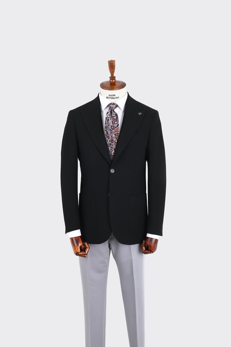 Kırlangıç Yaka Erkek Ceket-KAX5111S