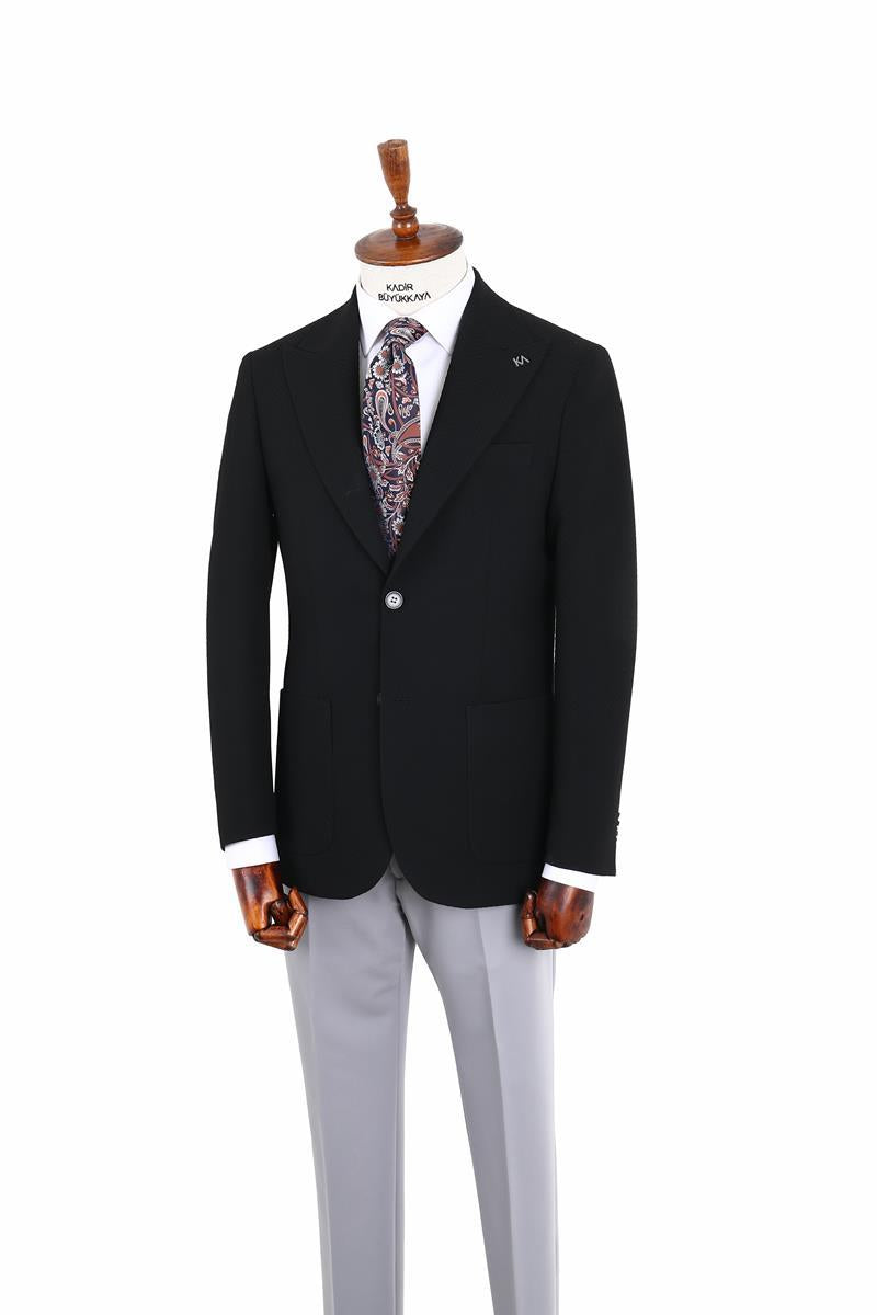 Kırlangıç Yaka Erkek Ceket-KAX5111S