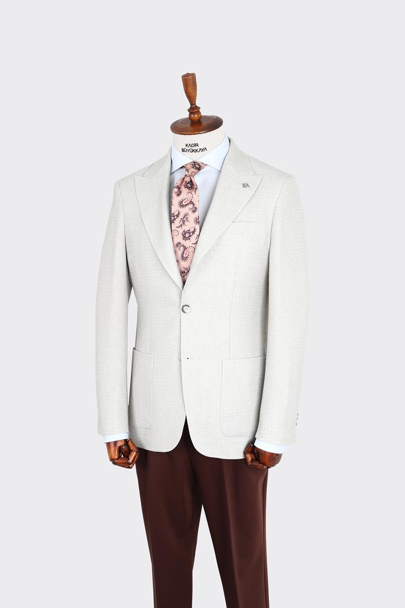 Kırlangıç Yaka Erkek Ceket-KAX5103S