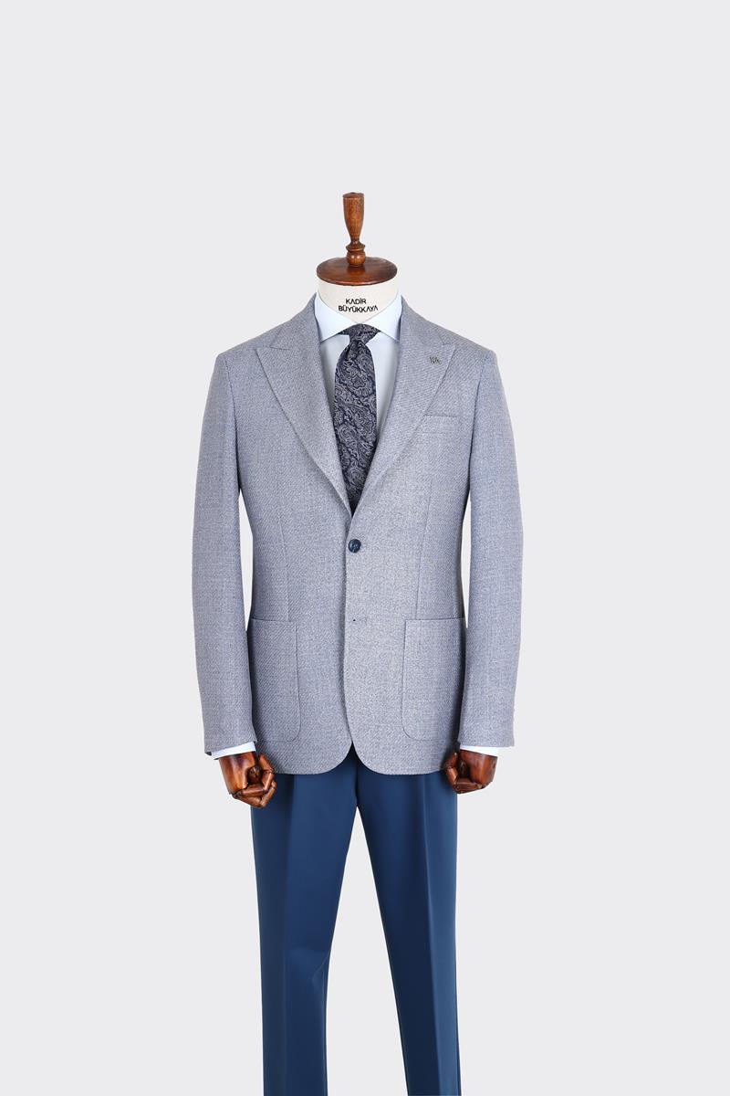 Kırlangıç Yaka Erkek Ceket-KAX5103S