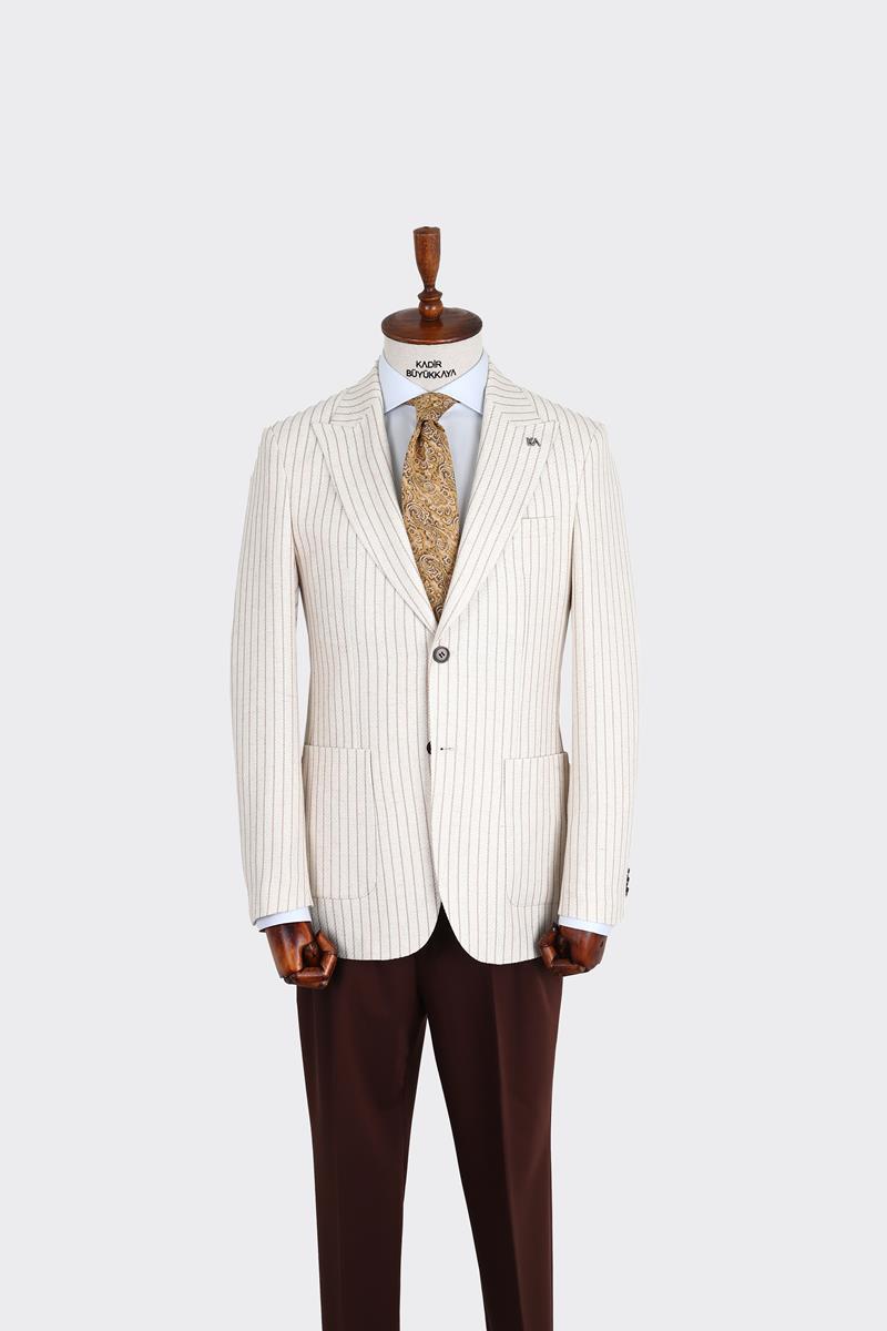 Kırlangıç Yaka Erkek Ceket-KAX5101S