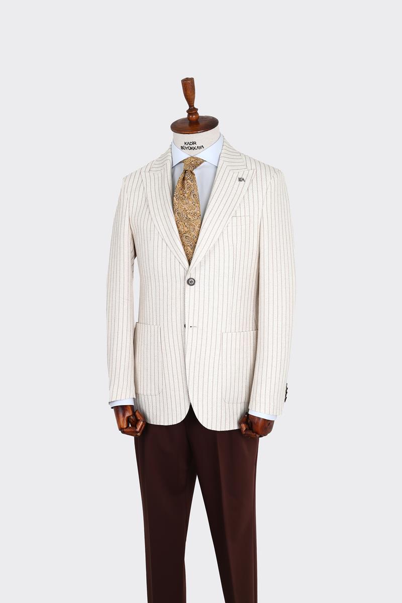 Kırlangıç Yaka Erkek Ceket-KAX5101S