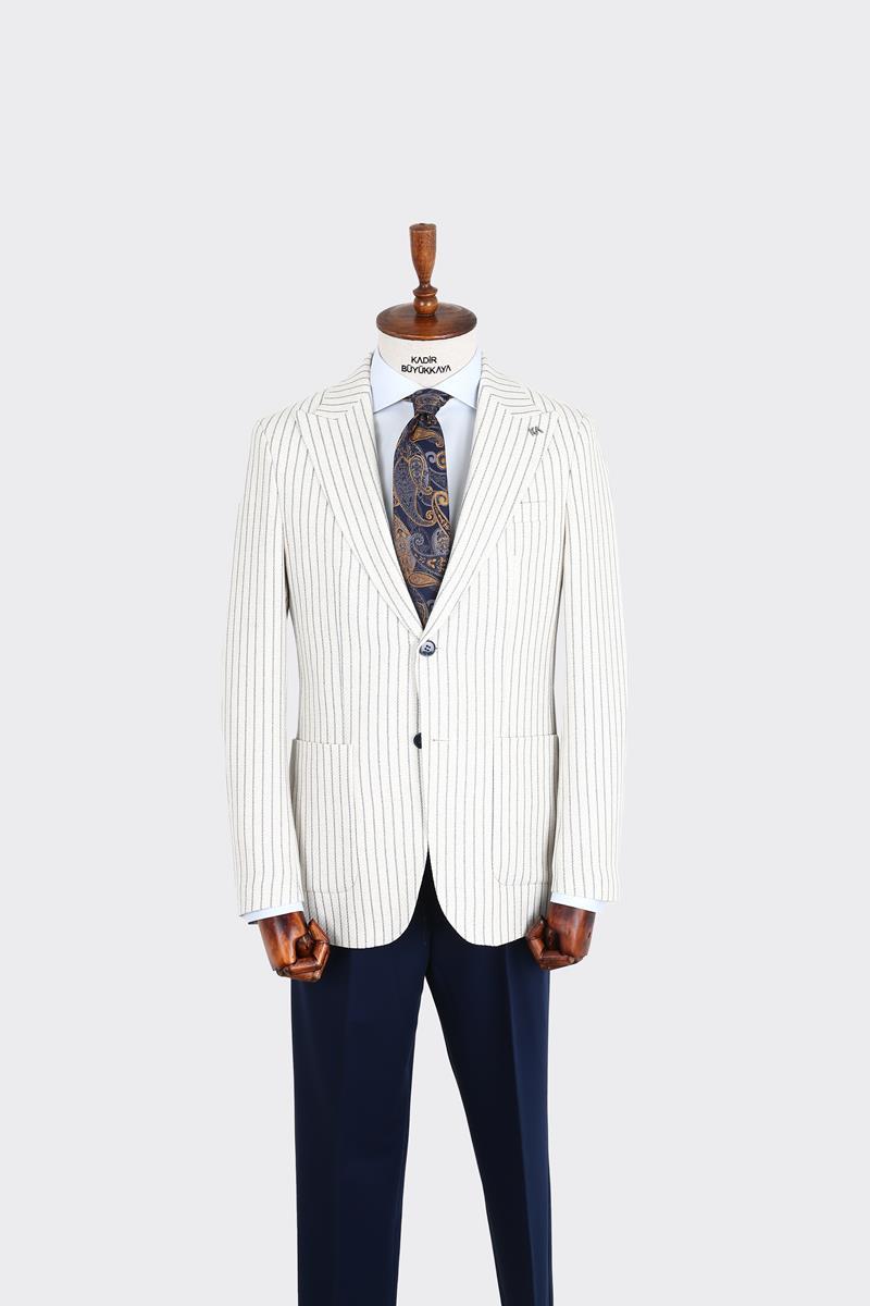 Kırlangıç Yaka Erkek Ceket-KAX5101S