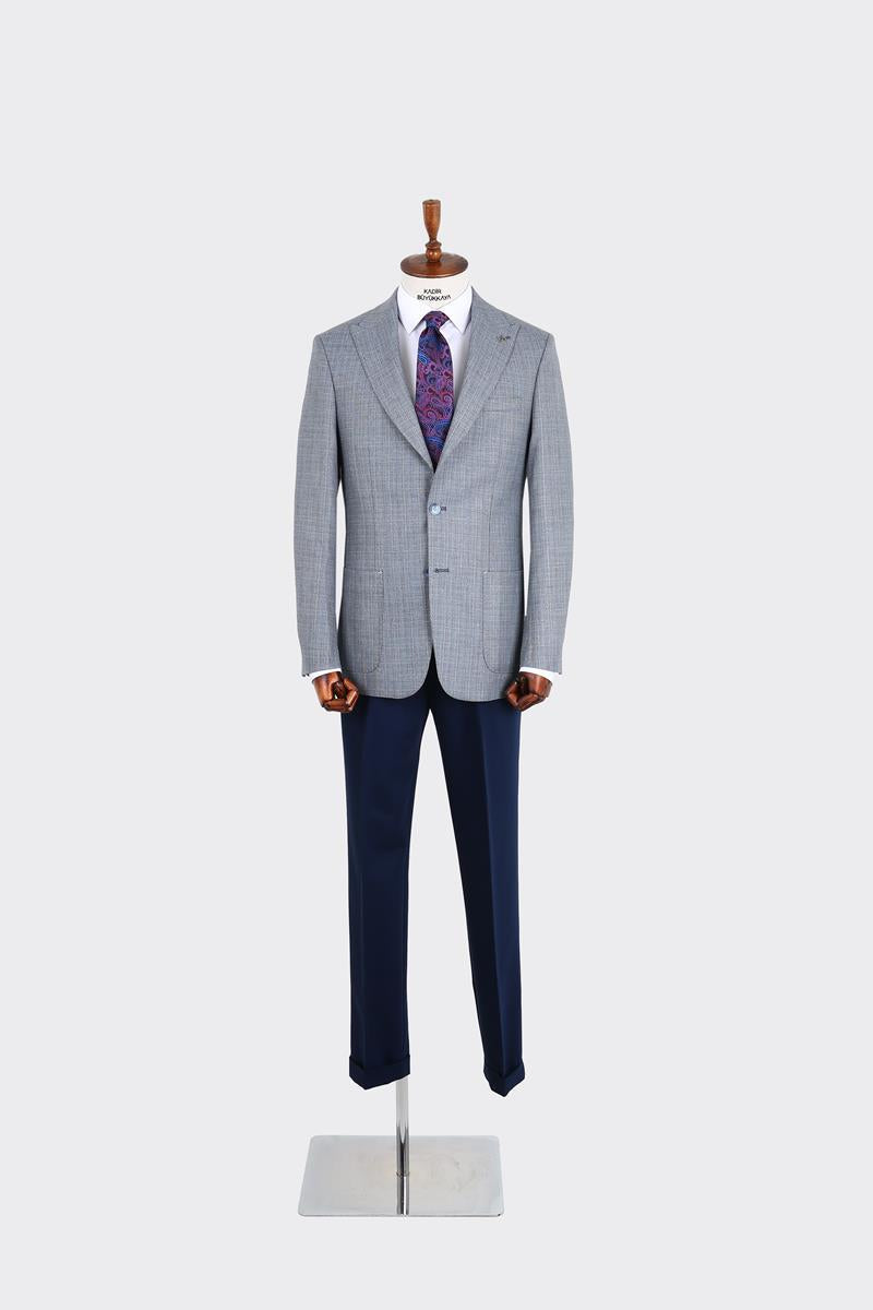 Kırlangıç Yaka Erkek Ceket-KAW5076S