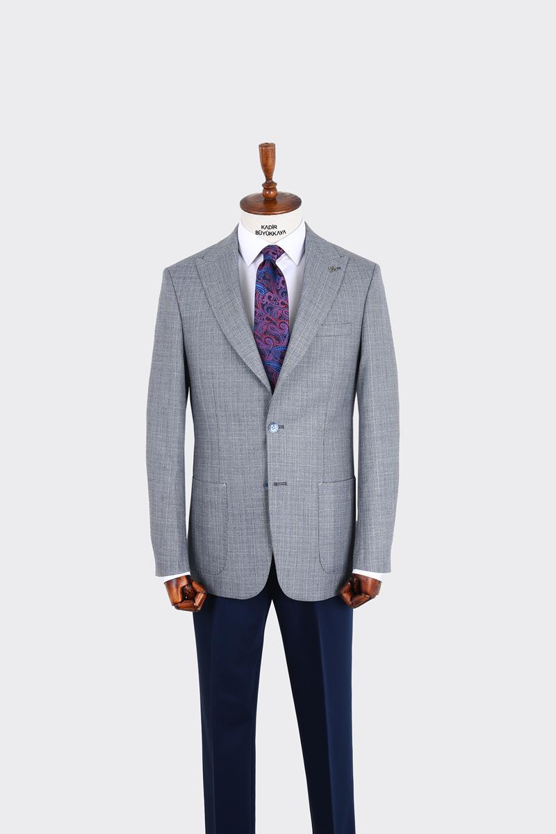 Kırlangıç Yaka Erkek Ceket-KAW5076S