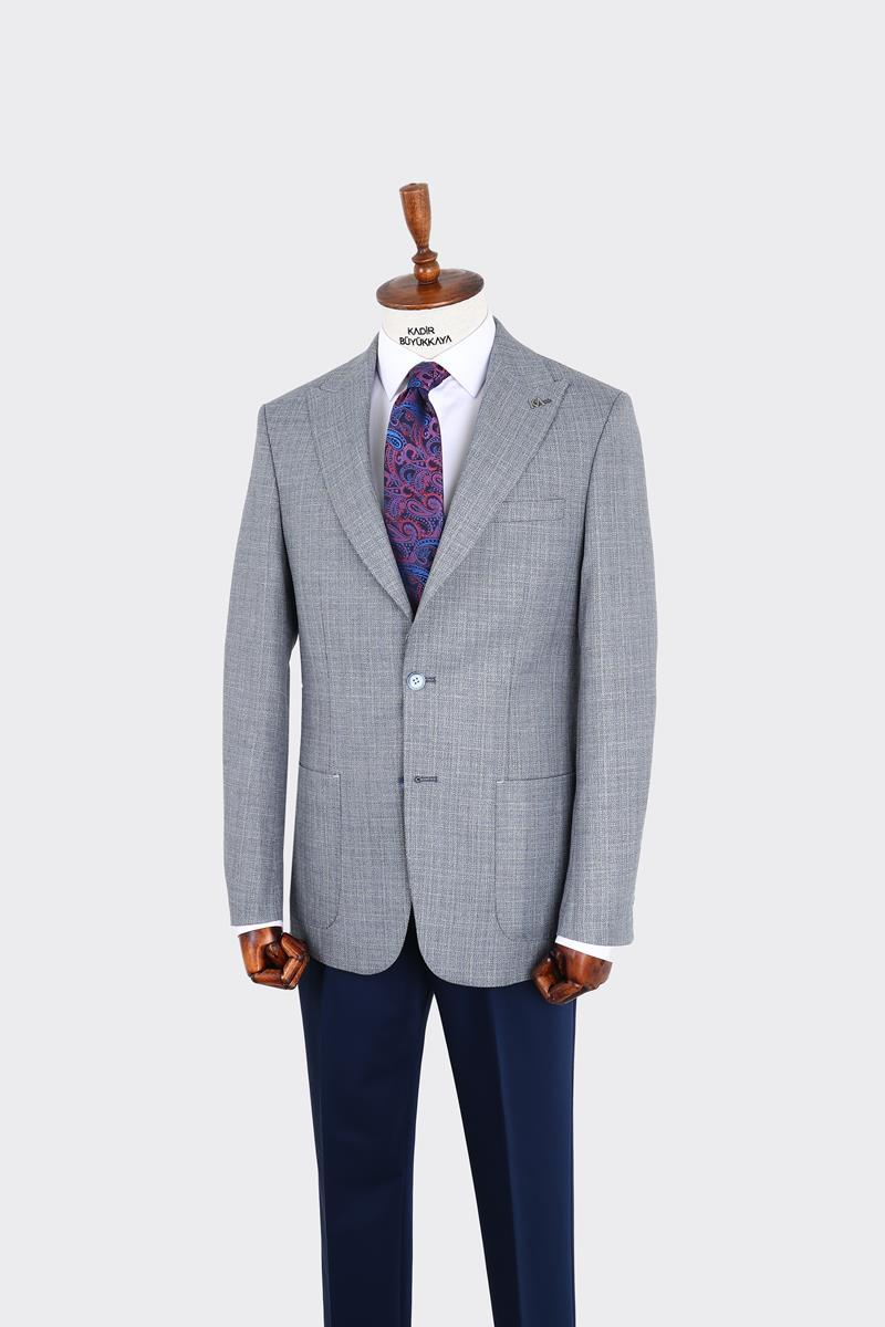 Kırlangıç Yaka Erkek Ceket-KAW5076S