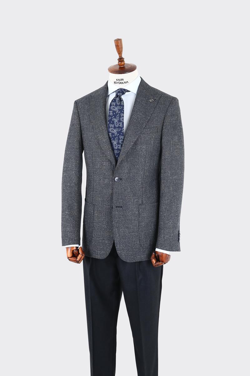 Kırlangıç Yaka Erkek Ceket-KAW5076S