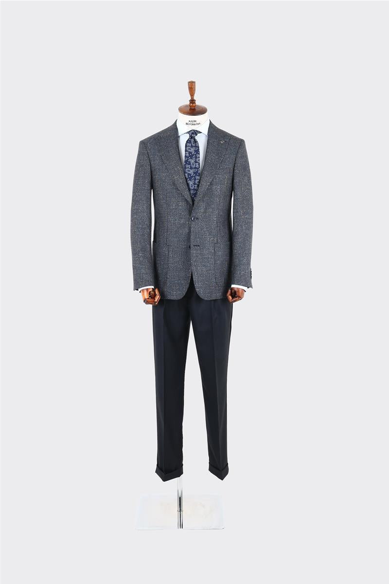 Kırlangıç Yaka Erkek Ceket-KAW5076S