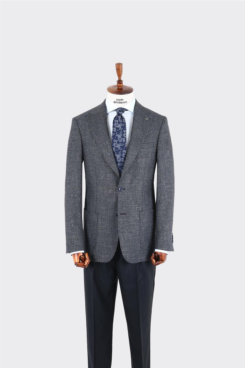 Kırlangıç Yaka Erkek Ceket-KAW5076S