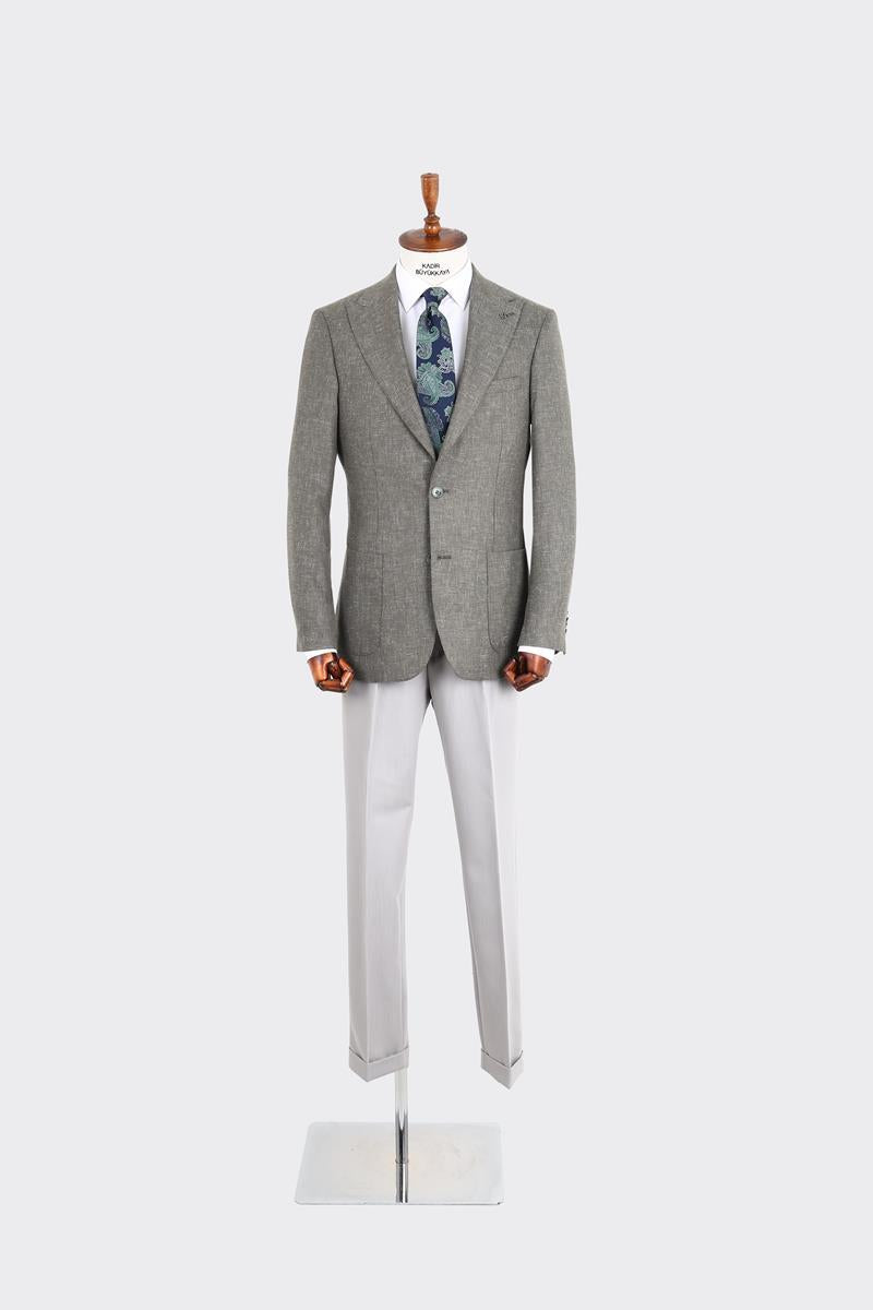 Kırlangıç Yaka Erkek Ceket-KAW5073S