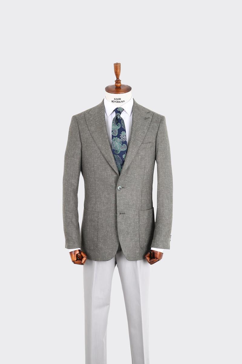 Kırlangıç Yaka Erkek Ceket-KAW5073S