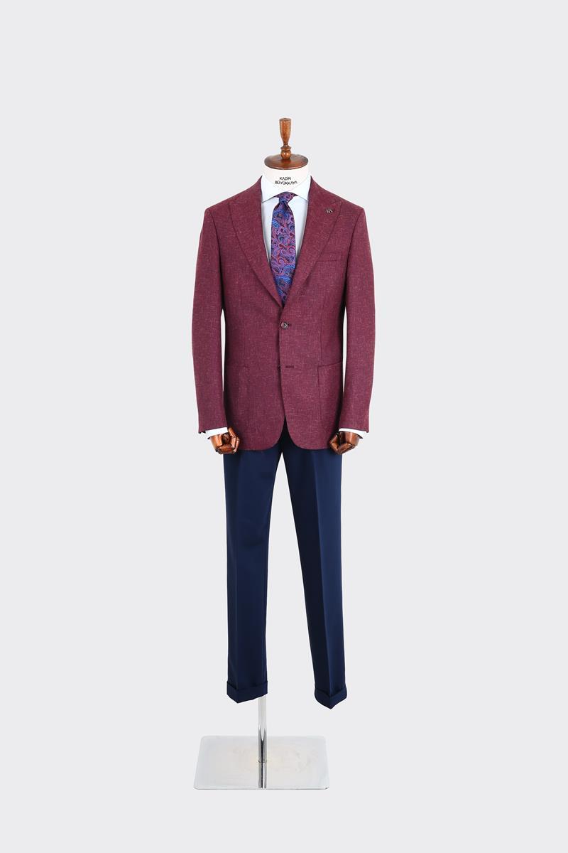 Kırlangıç Yaka Erkek Ceket-KAW5073S