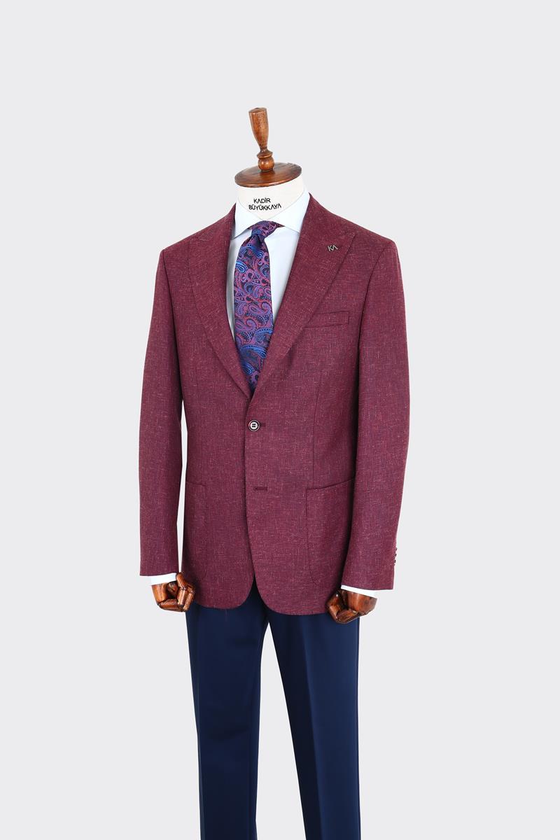Kırlangıç Yaka Erkek Ceket-KAW5073S