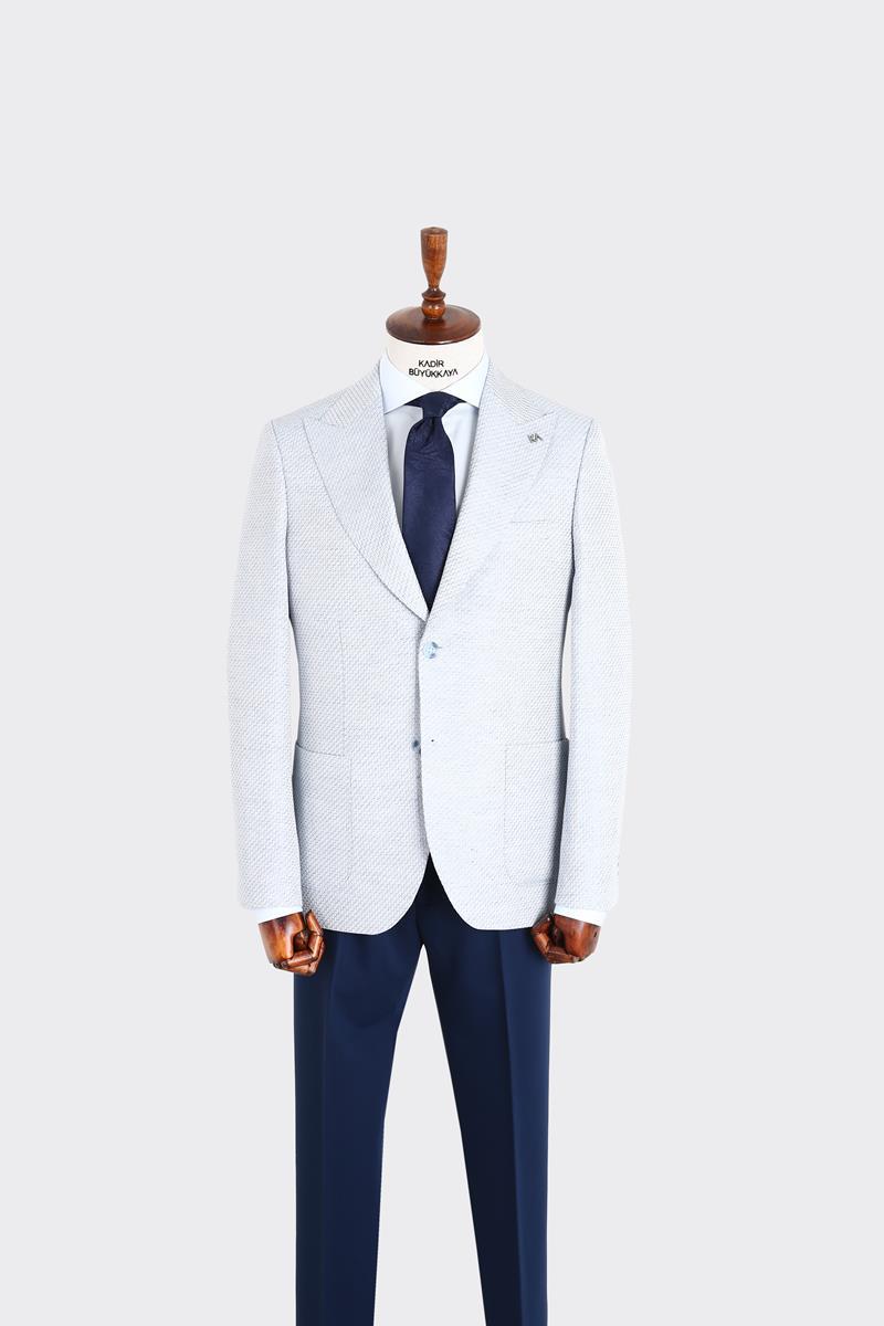 Kırlangıç Yaka Erkek Ceket-KAX5100S