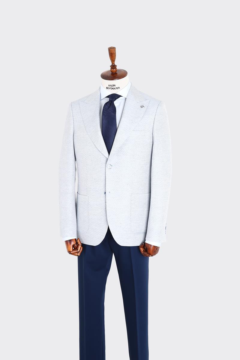 Kırlangıç Yaka Erkek Ceket-KAX5100S