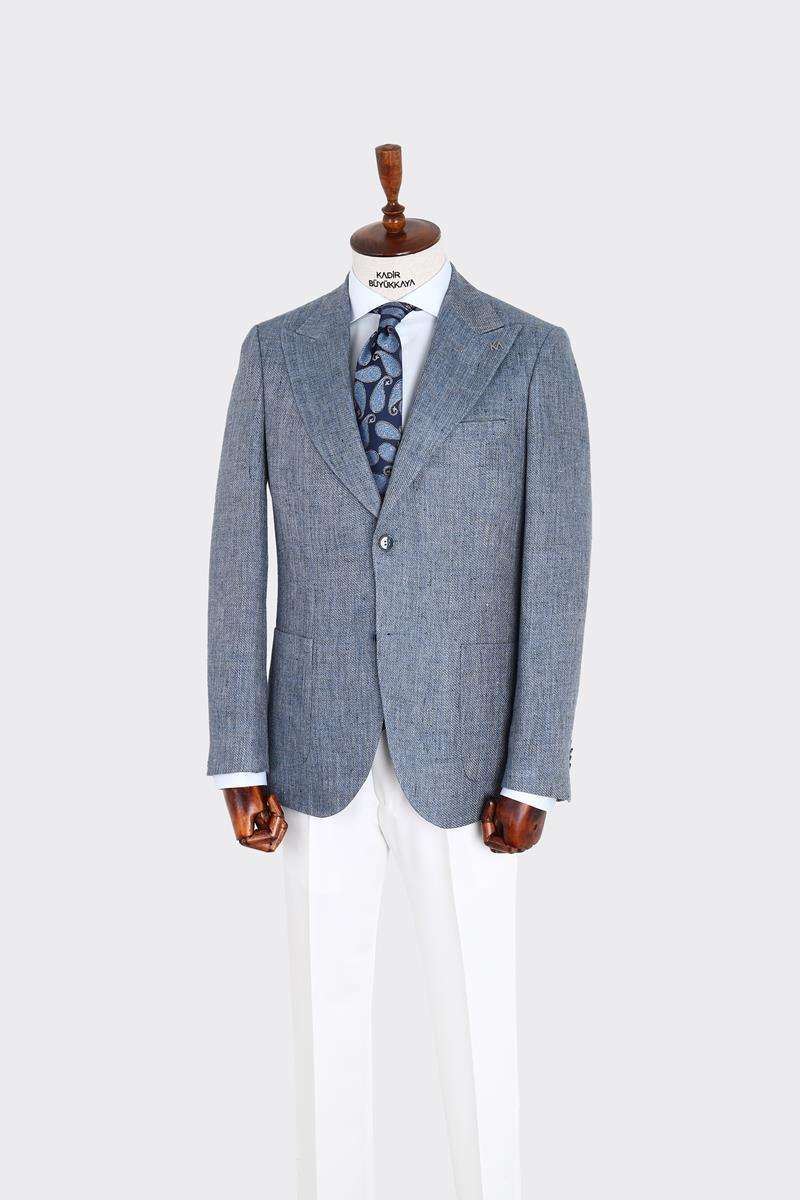 Kırlangıç Yaka Erkek Ceket-KAX5100S