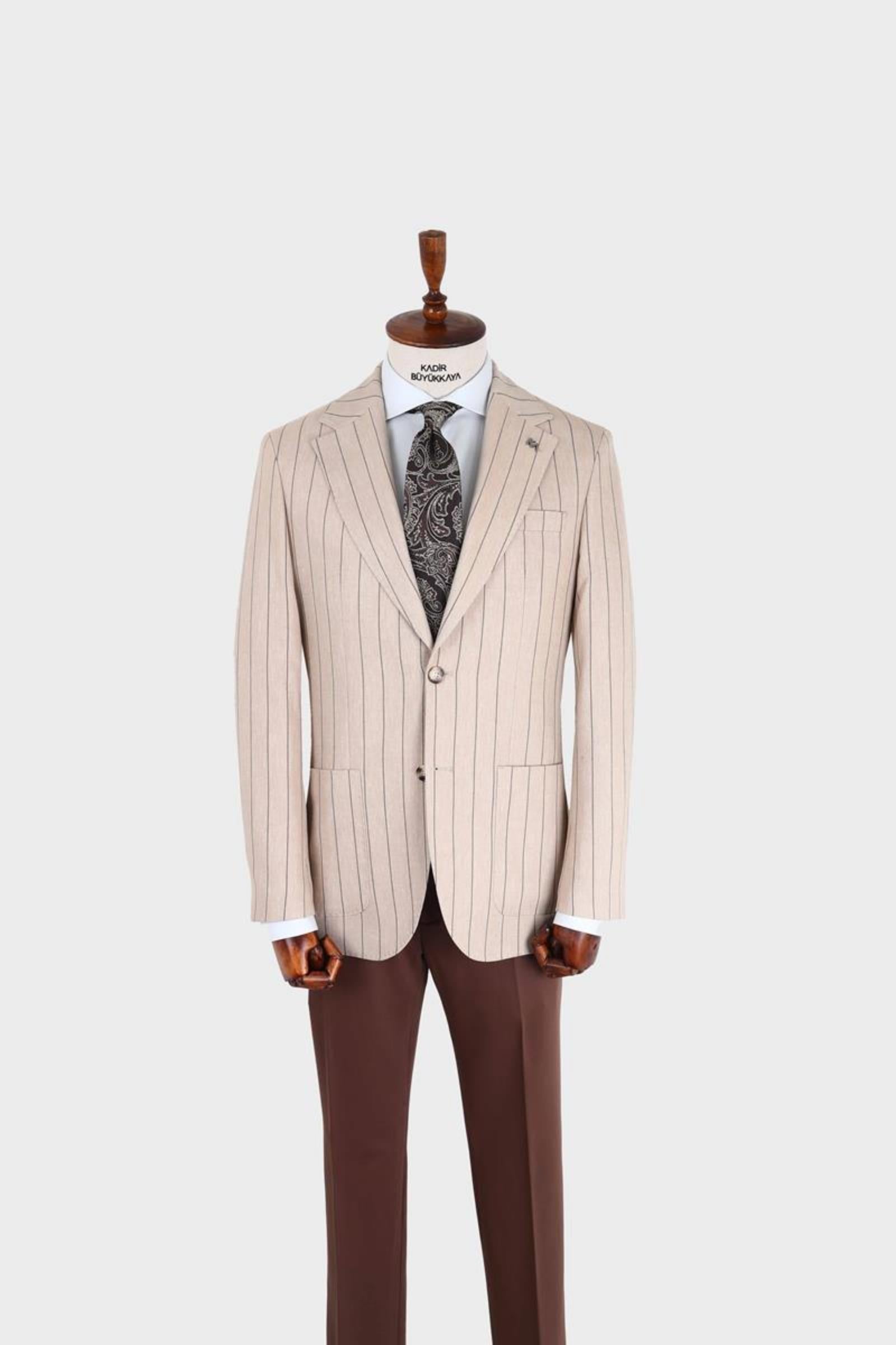 Kırlangıç Yaka Erkek Ceket-KAX5106S